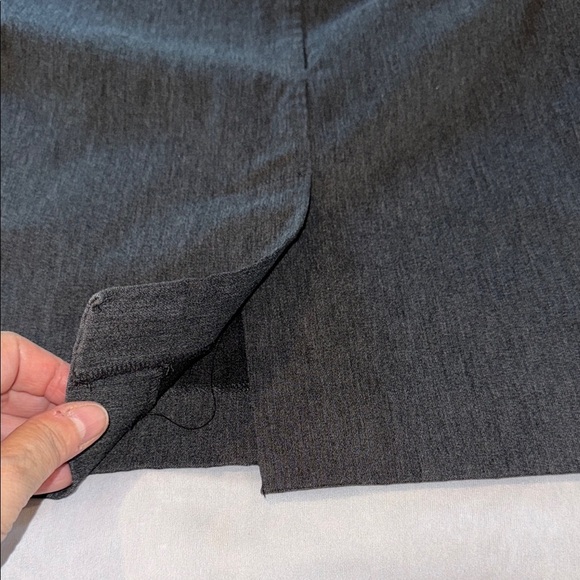 Reitmans Skirt Gray Mini Pencil Work Office Professional Business Women’s Sz 9 - Picture 8 of 10
